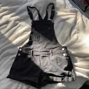 NOBO Black Short Overalls